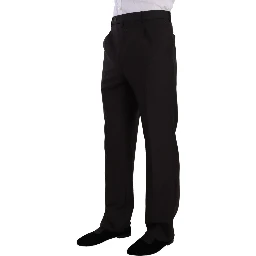 Dark Gray Single Breasted Formal Suit