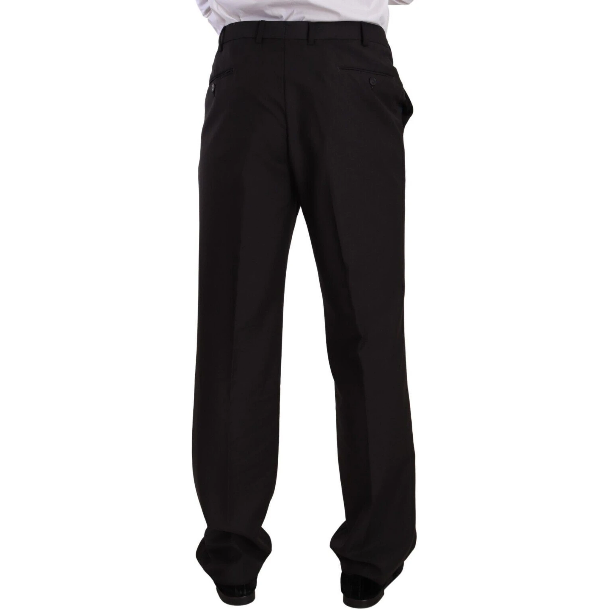 Dark Gray Single Breasted Formal Suit