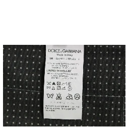 Gray Polka Dot Dress Vest Gilet Weste