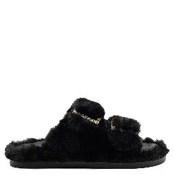 "Greta" eco fur slippers