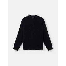 Cashmere crewneck knitwear