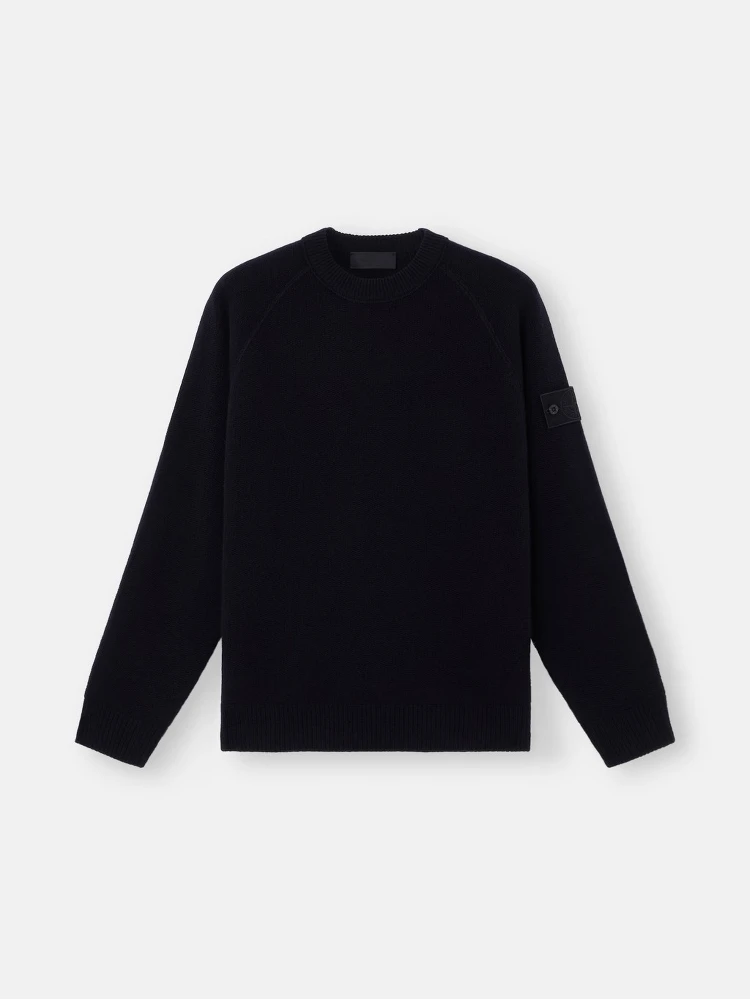 Cashmere crewneck knitwear