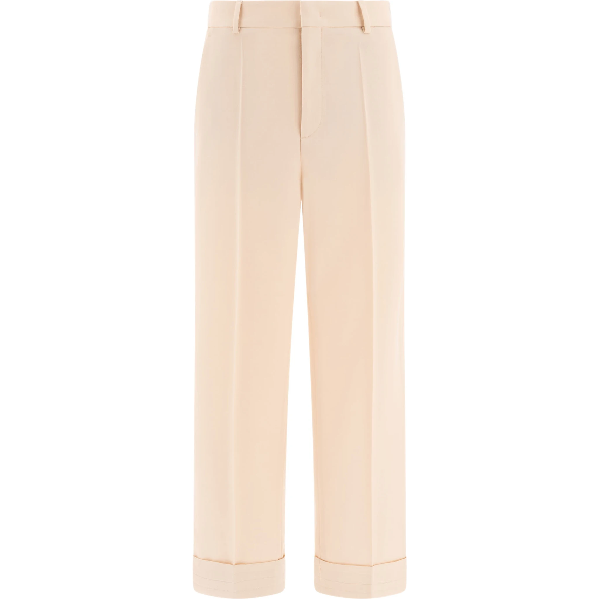 Gabardine wool pants