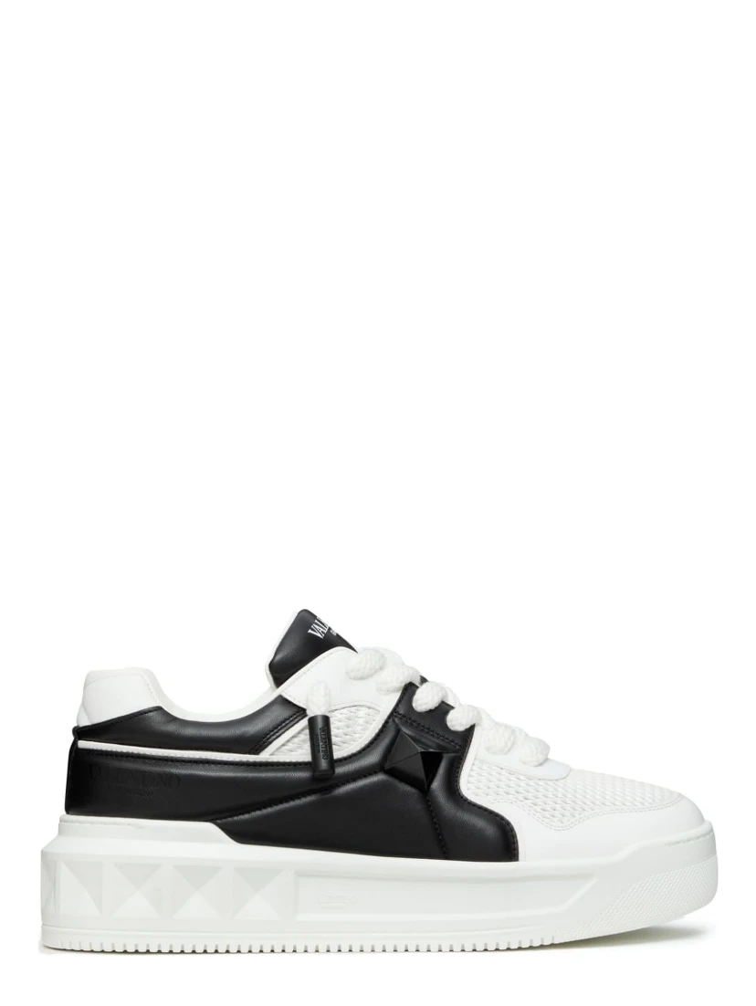 "One Stud" leather sneakers