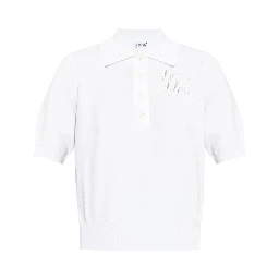 Logo-appliqué polo shirt