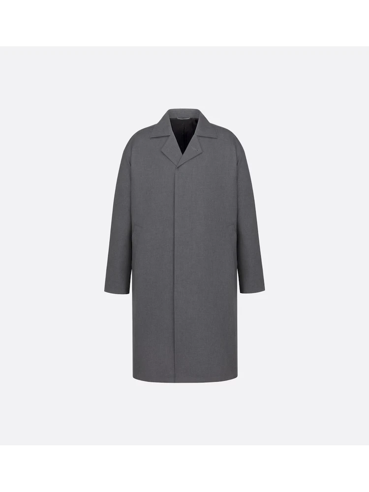 Coat with martingale on the back