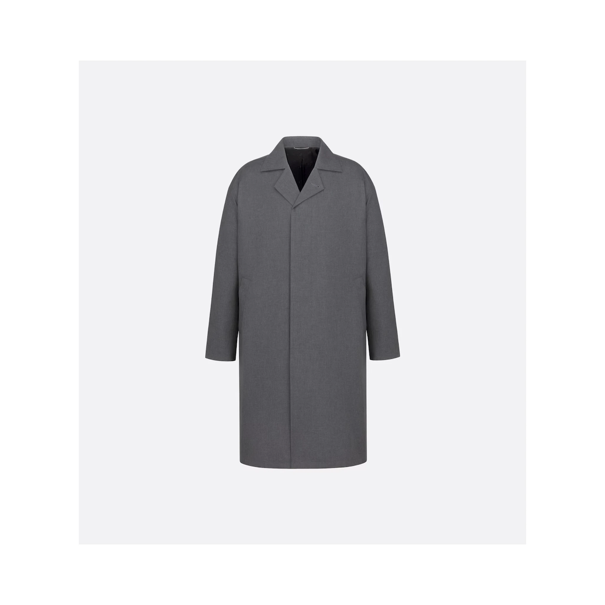 Coat with martingale on the back