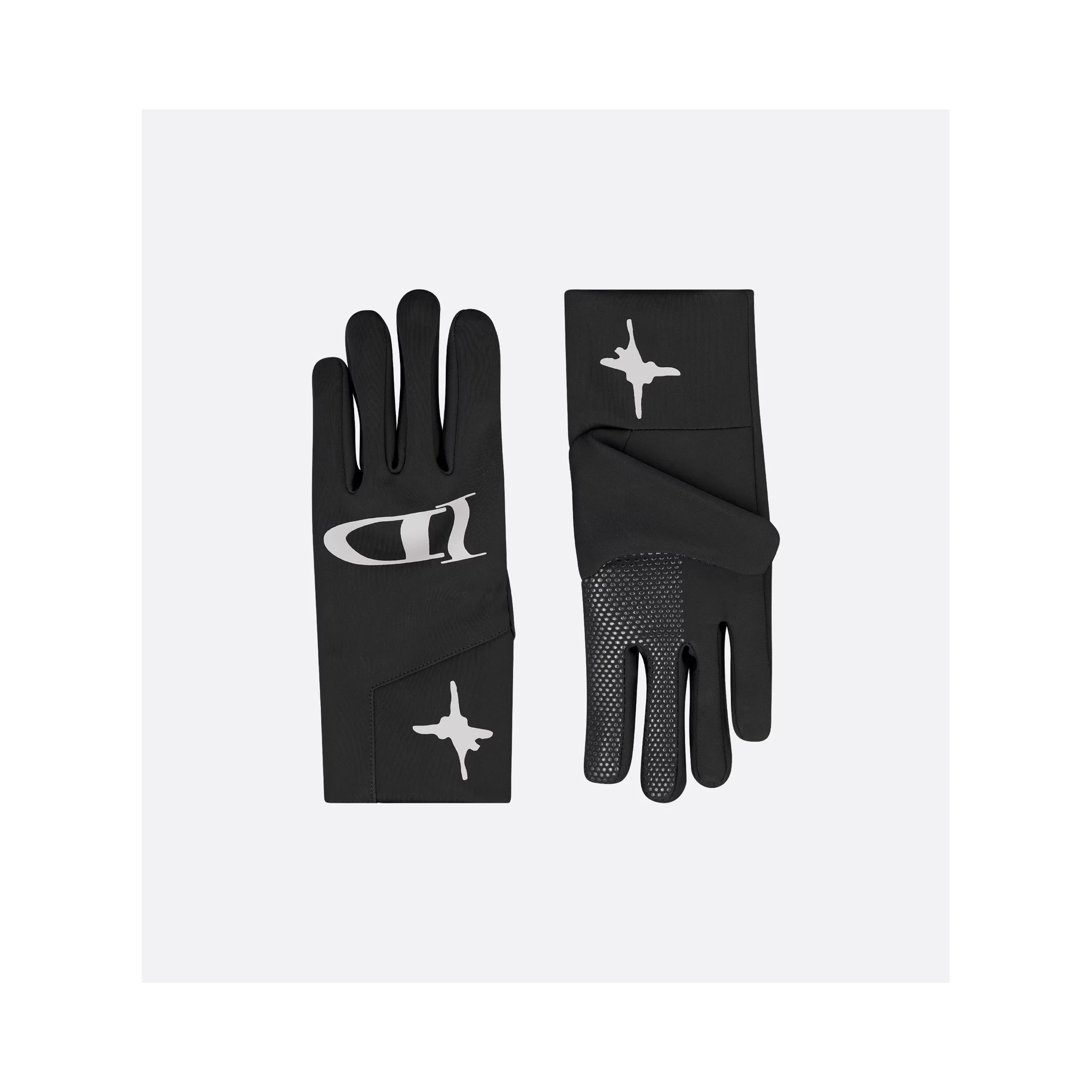 "Dior and Lewis Hamilton" ski gloves