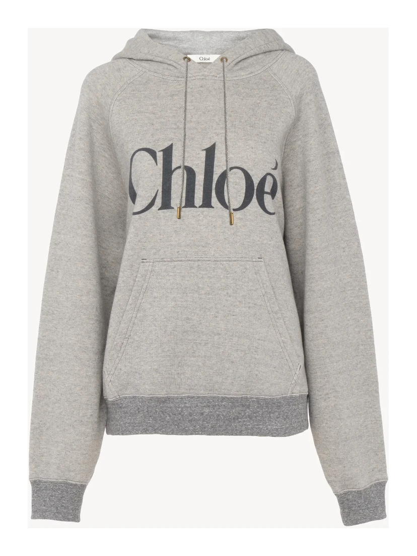 Hoodie sweatshirt with logo