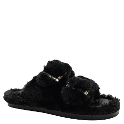 "Greta" eco fur slippers