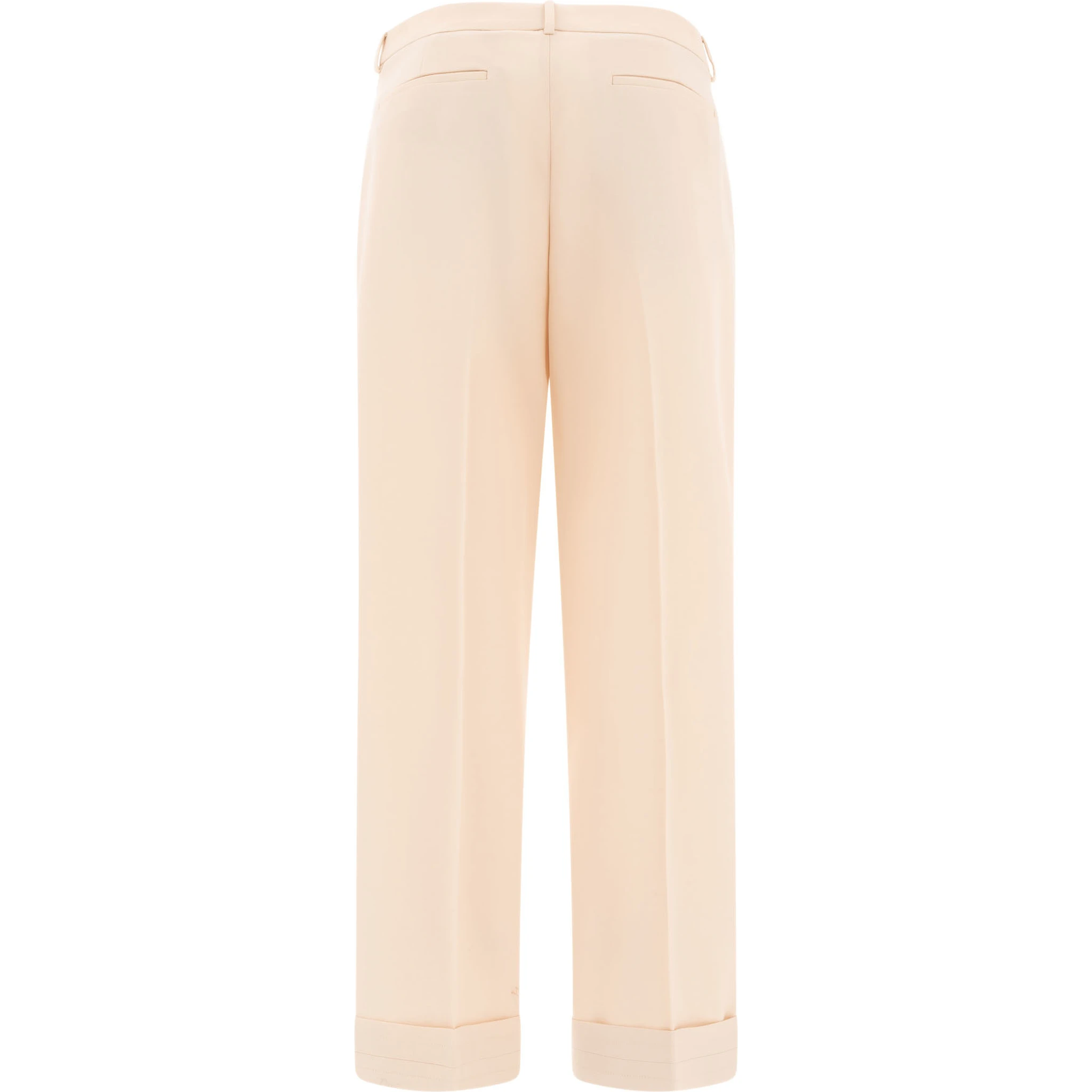 Gabardine wool pants