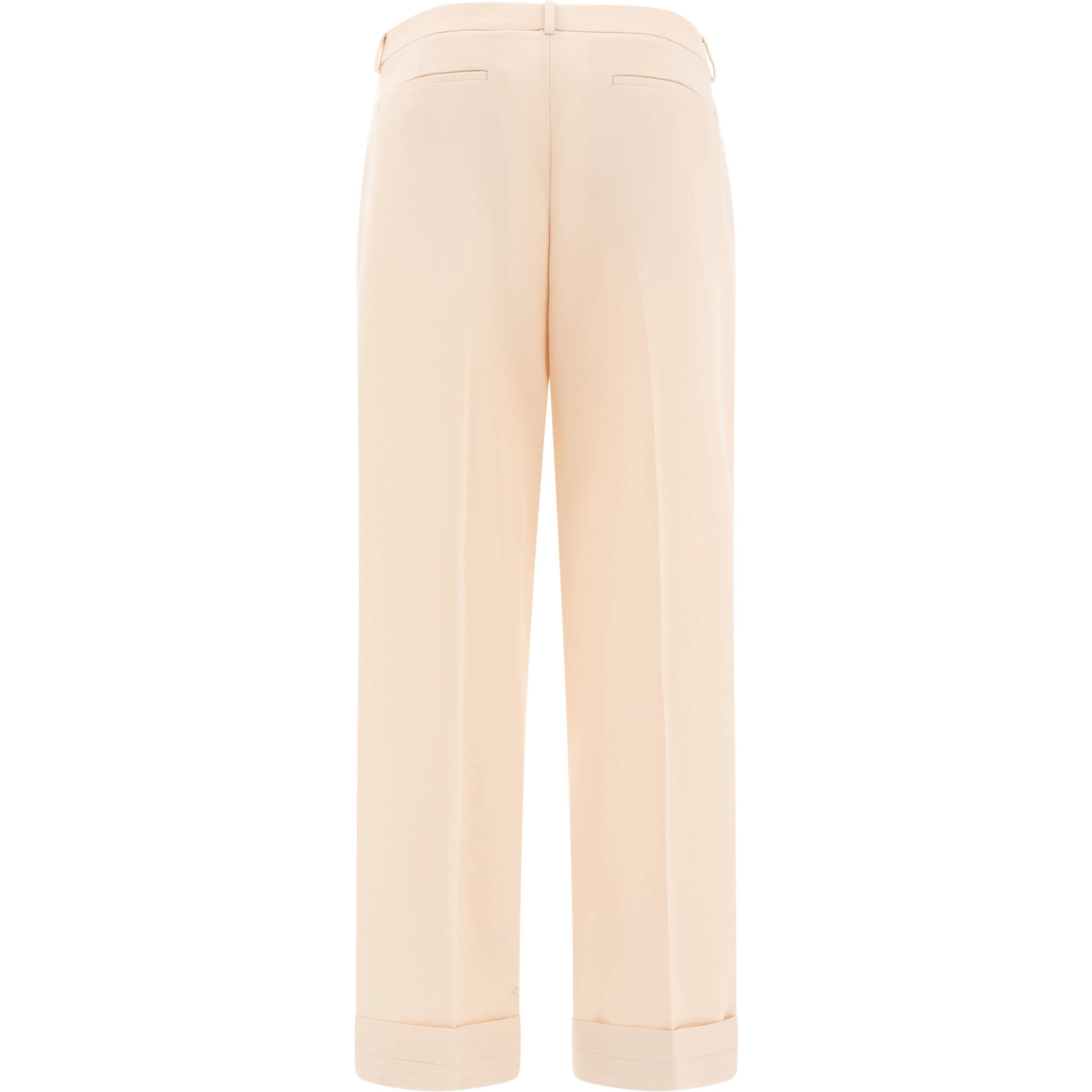 Gabardine wool pants