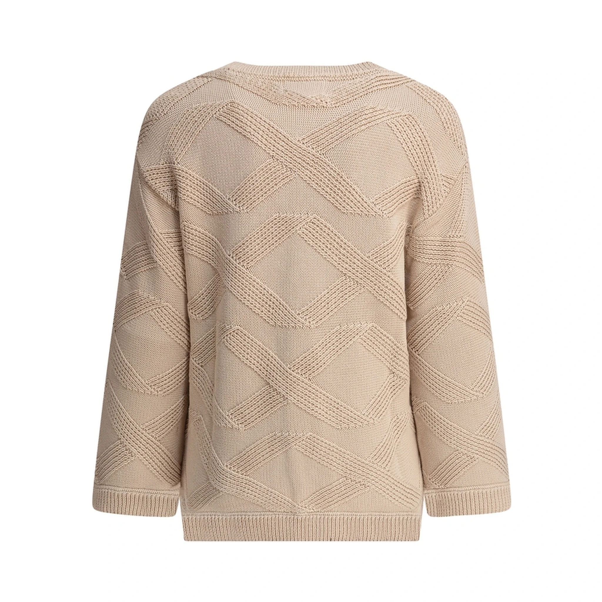 كنزة قطنية مطرزة