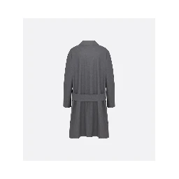 Coat with martingale on the back