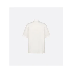 Short-sleeved zipped shirt