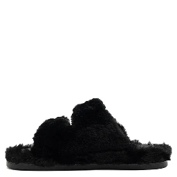 "Greta" eco fur slippers