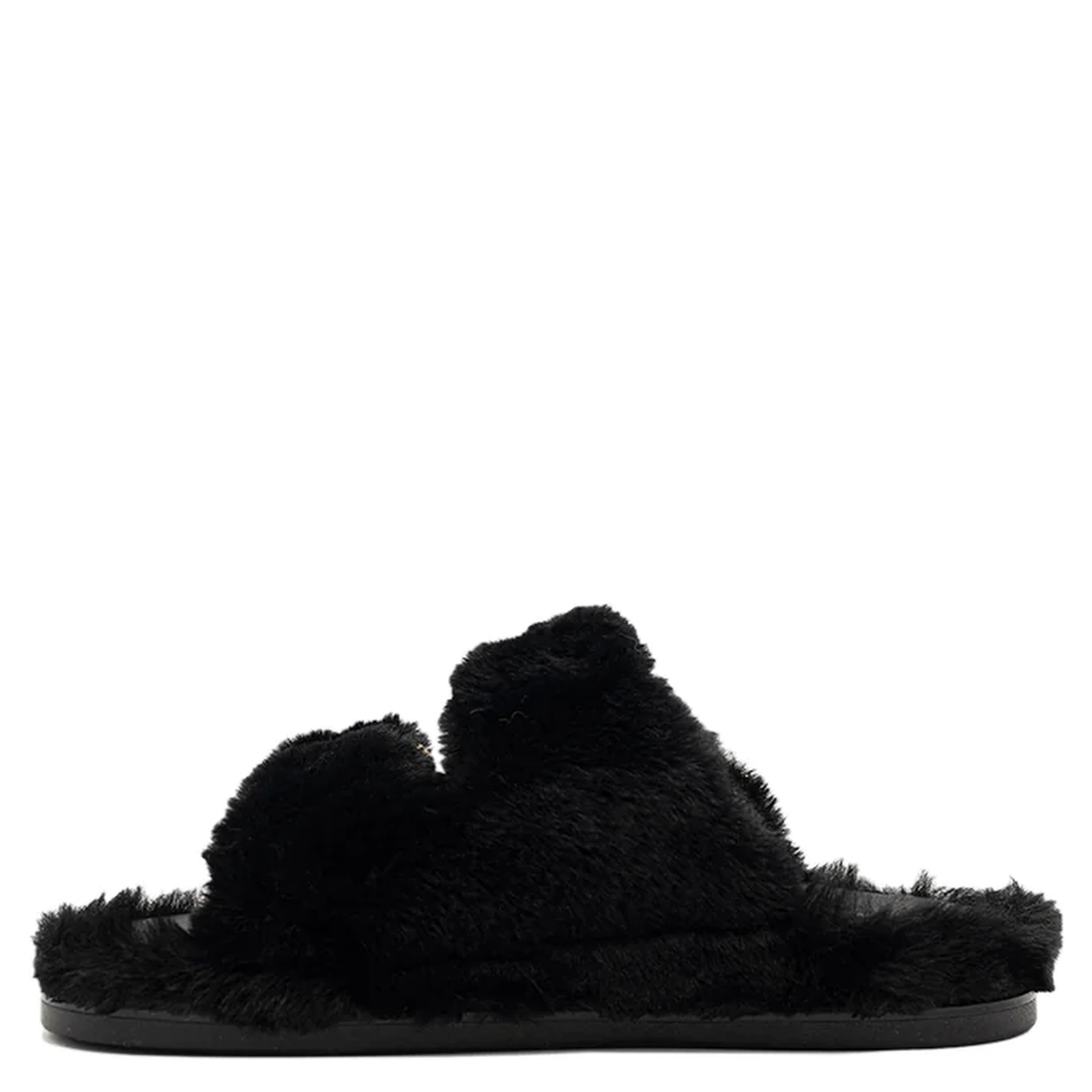 "Greta" eco fur slippers