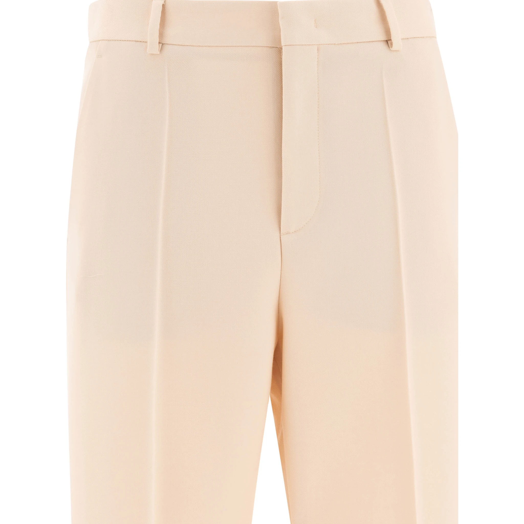 Gabardine wool pants