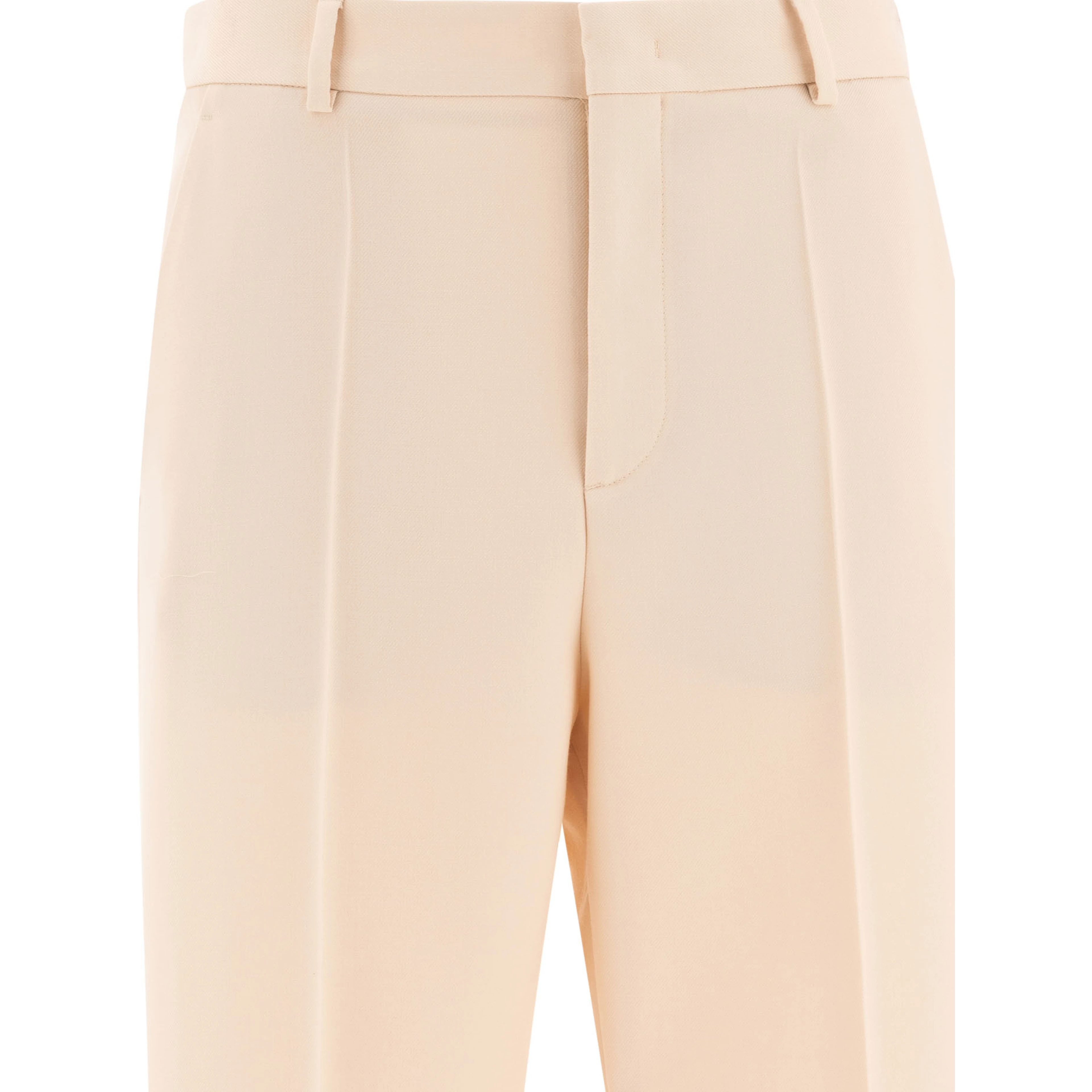 Gabardine wool pants
