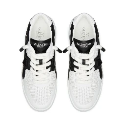 "One Stud" leather sneakers