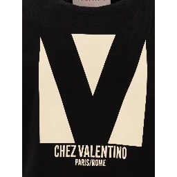 Chez Valentino print t-shirt
