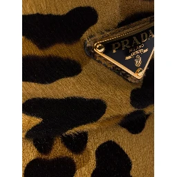 Leopard Print Leather Bucket Hat