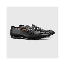 Loafers with horsebit