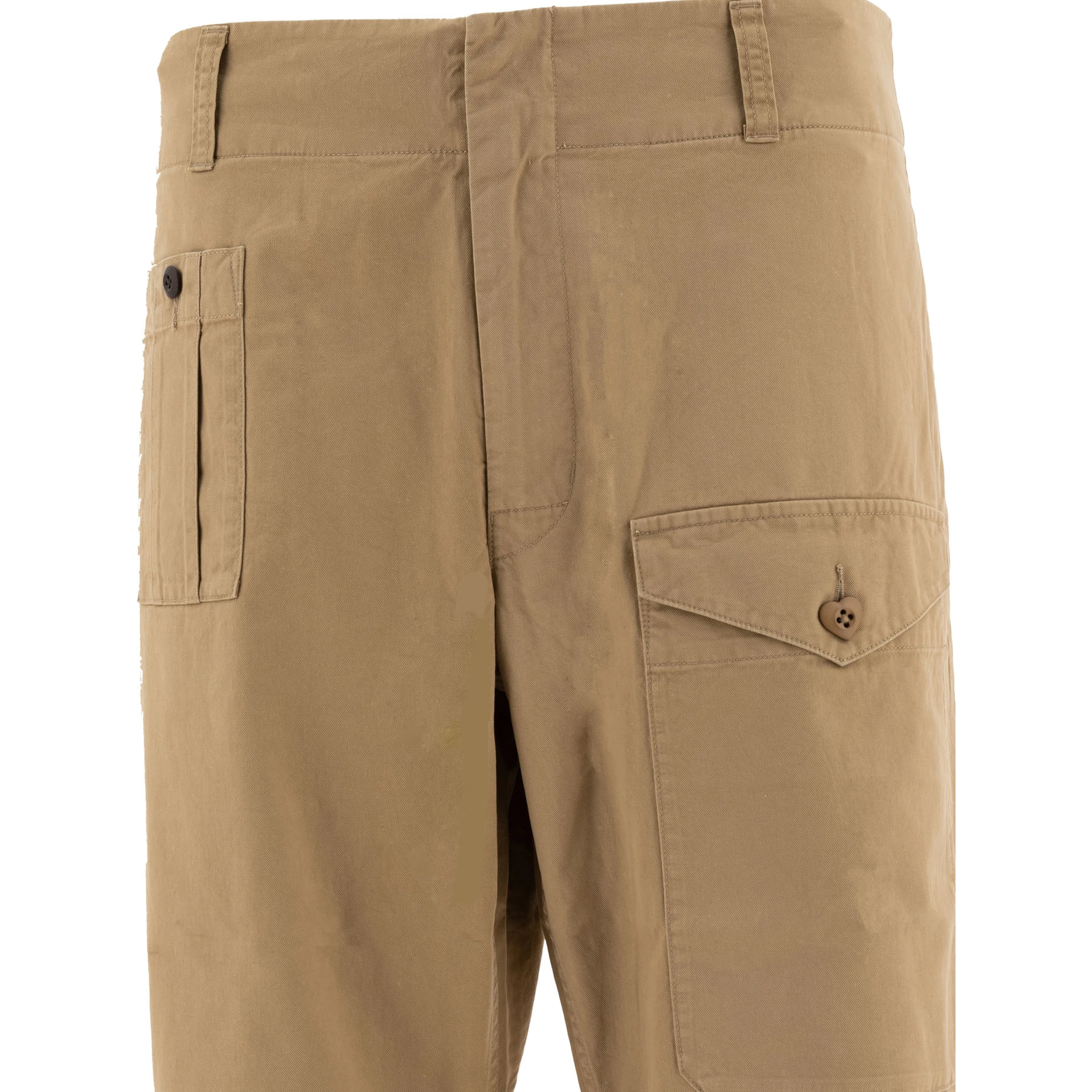 Straight-leg cargo pants