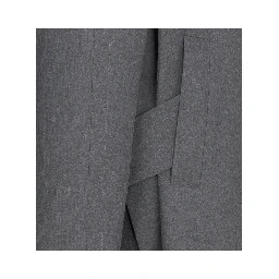 Coat with martingale on the back