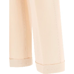 Gabardine wool pants