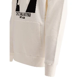 Chez Valentino print hoodie