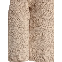 كنزة قطنية مطرزة