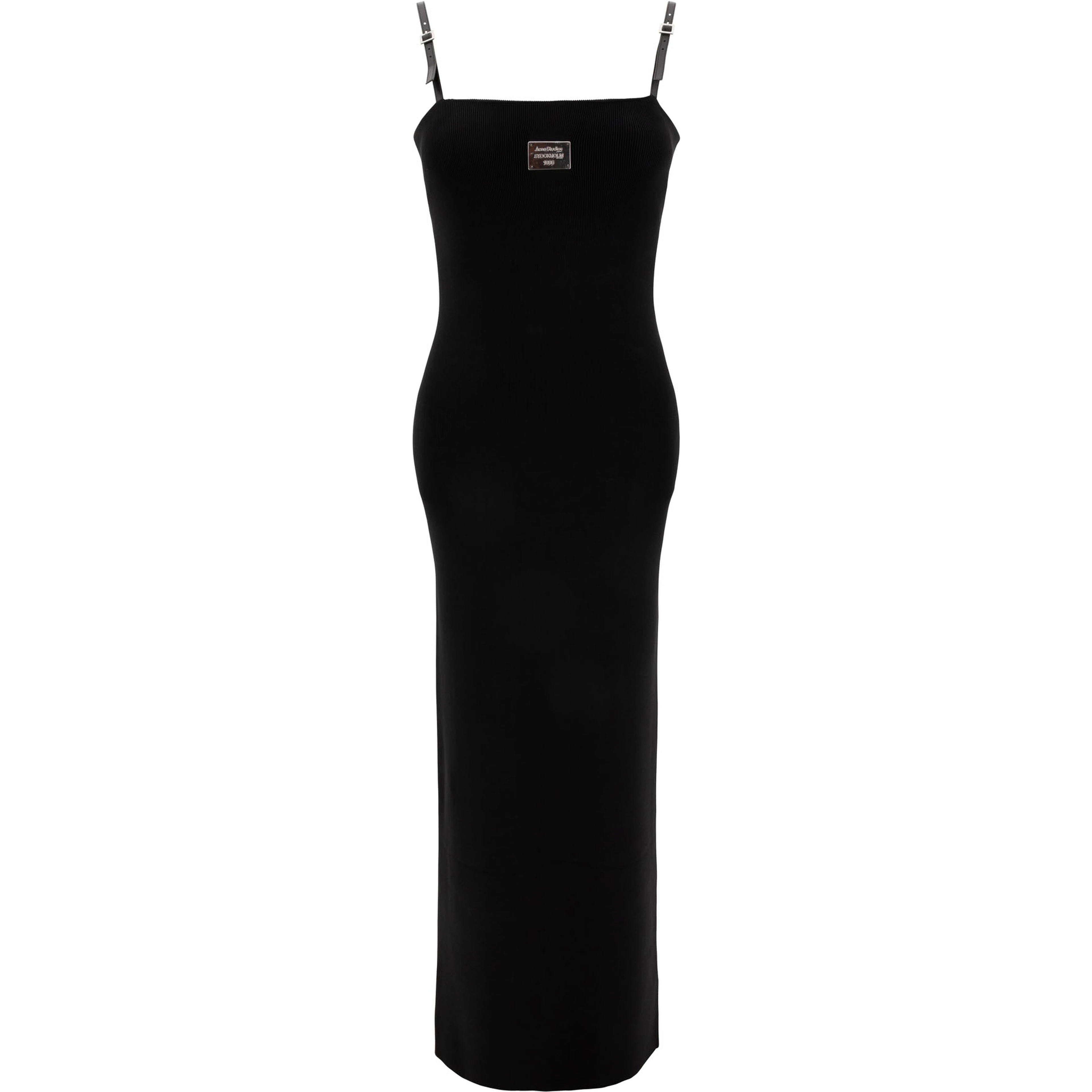 Strap logo dress