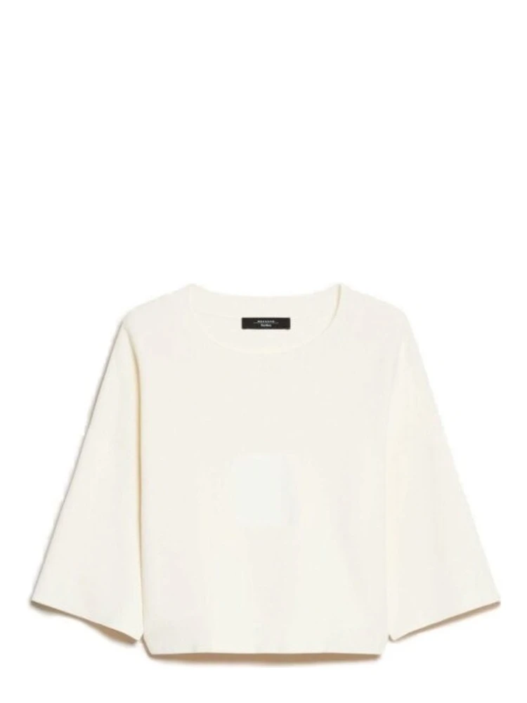 Flared sleeves sweater