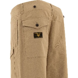Straight-leg cargo pants