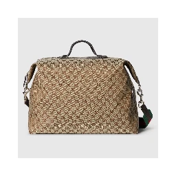 GG canvas medium duffle bag