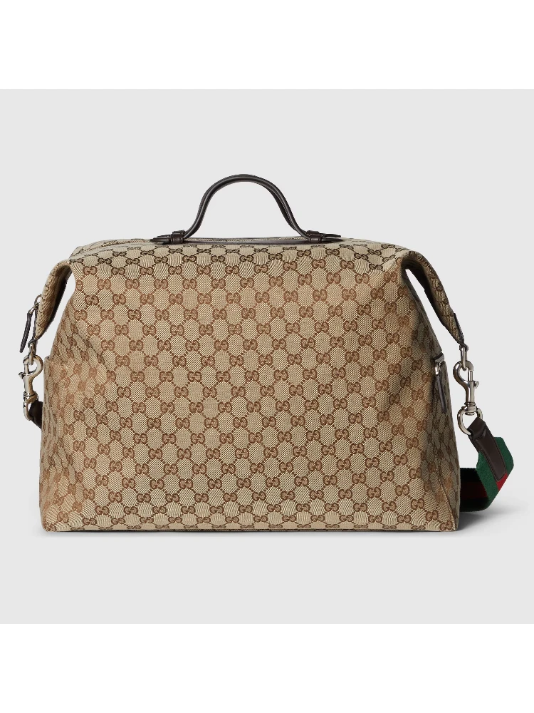 GG canvas medium duffle bag