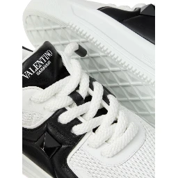 "One Stud" leather sneakers