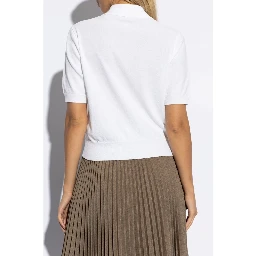 Logo-appliqué polo shirt