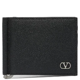 Leather wallet wirh VLogo