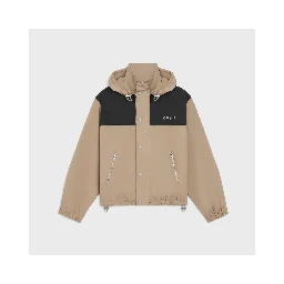 Nylon windbreaker jacket
