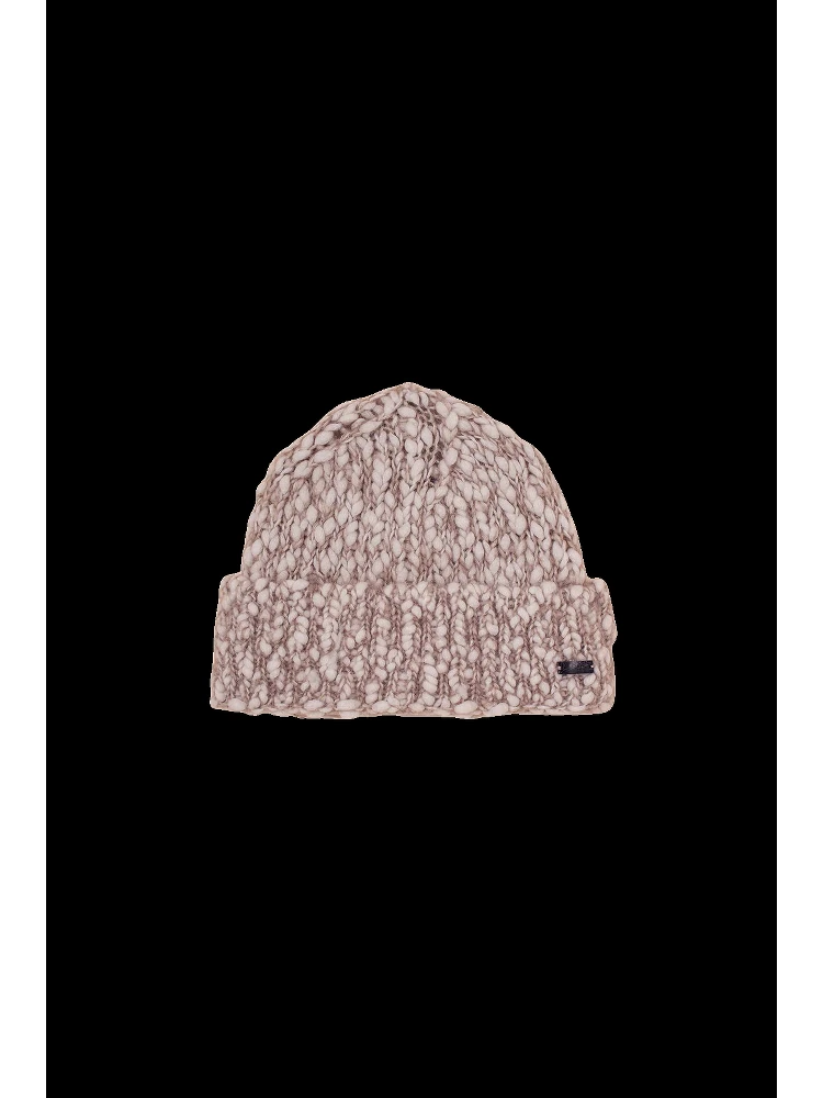 "Botticino Bubbly" beanie in wool and mohair-silk