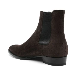 "Chelsea Wyatt" suede ankle boots