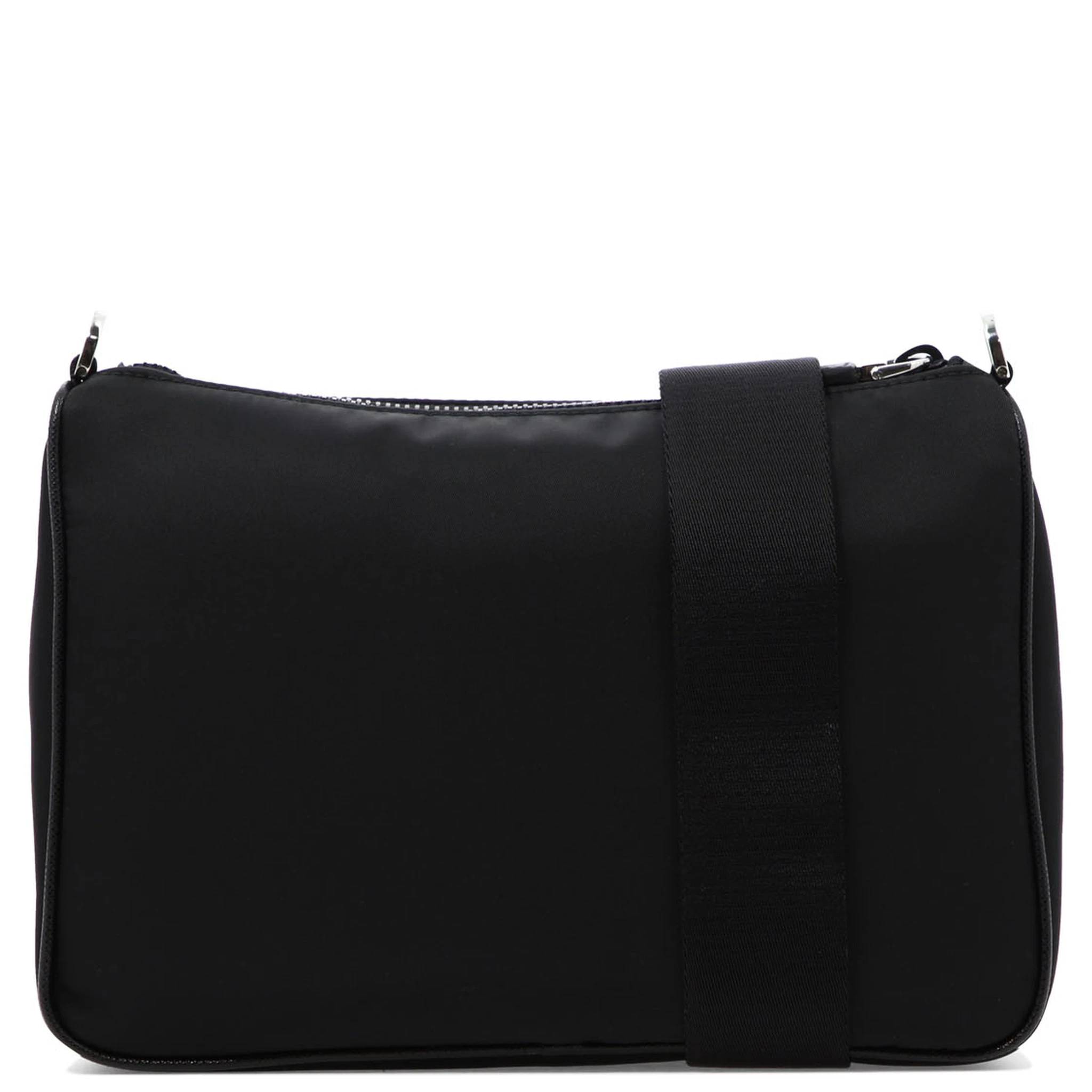 Re-Nylon and Saffiano crossbody bag