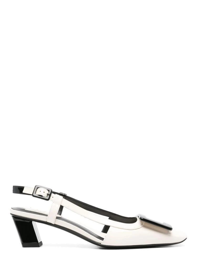 "Belle Vivier" slingback pumps