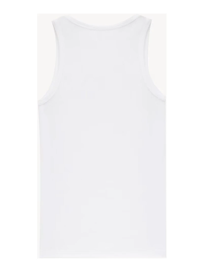 Cotton ribbed tank top