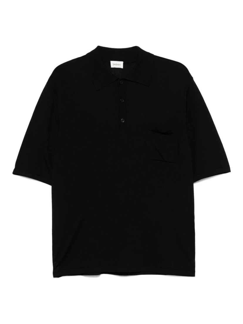 Polo shirt with logo embroidery