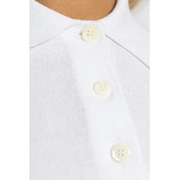 Logo-appliqué polo shirt