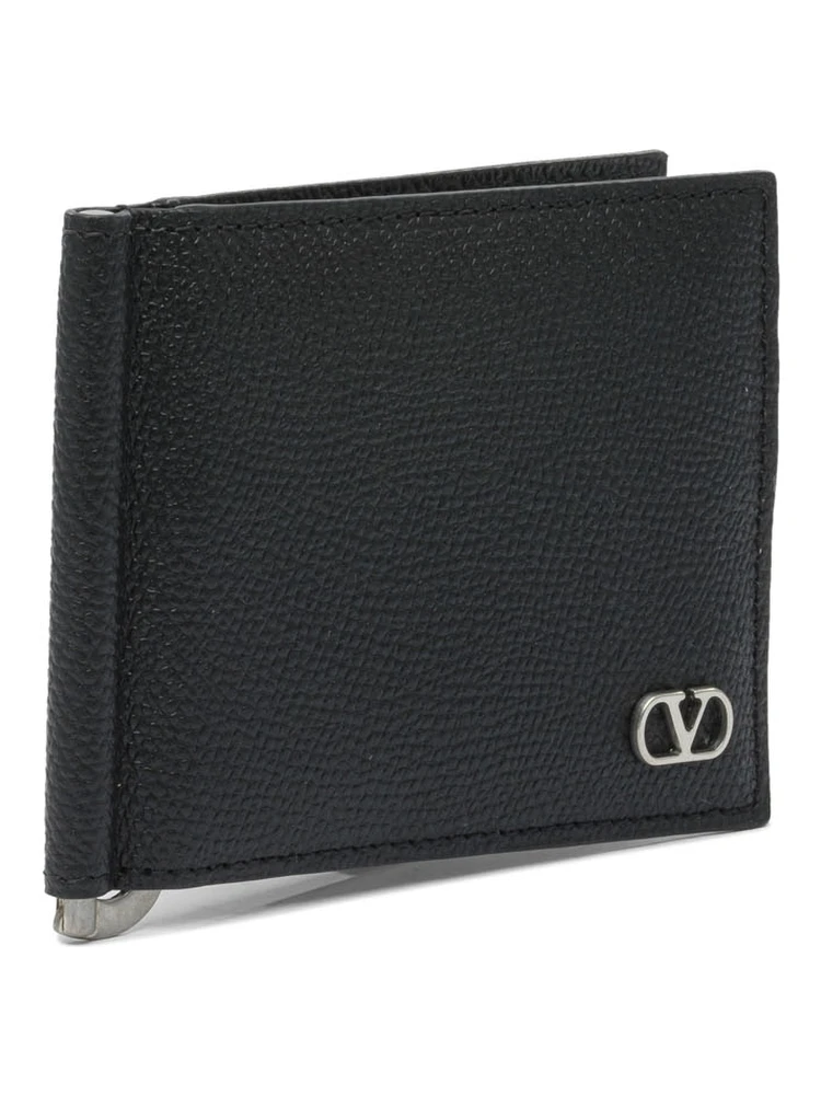 Leather wallet wirh VLogo alternative