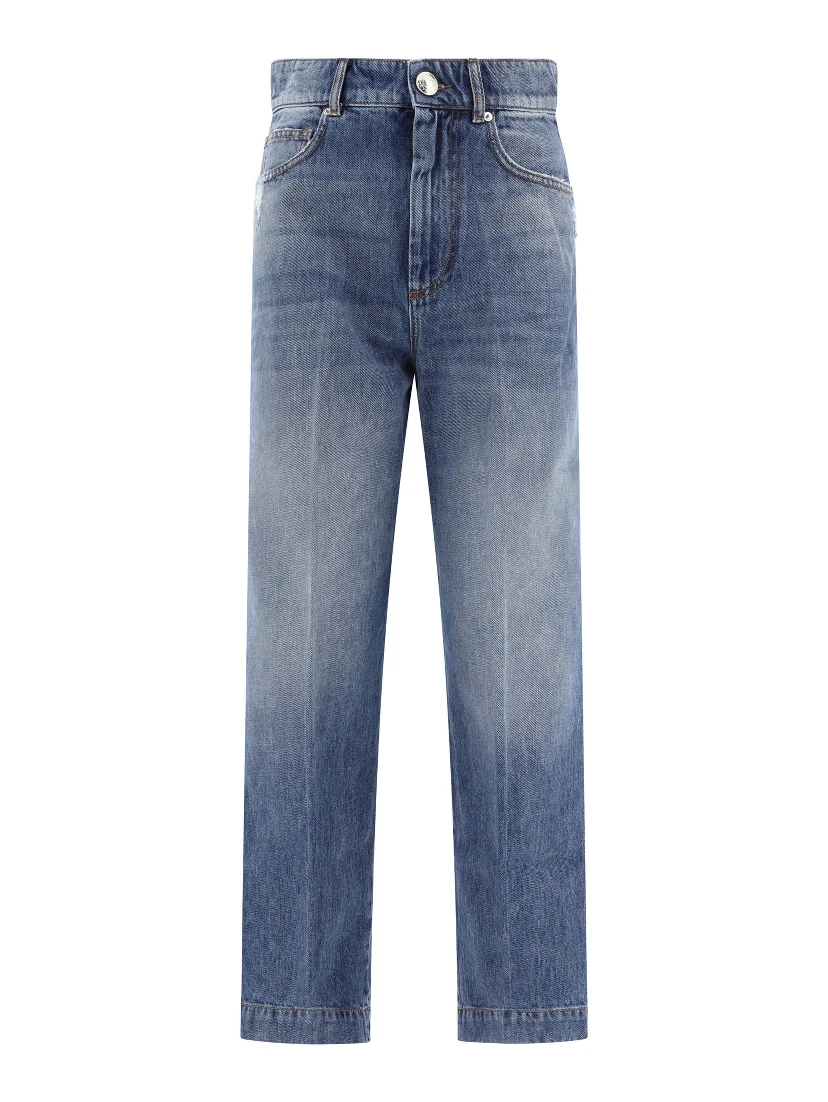"Conio" cropped jeans